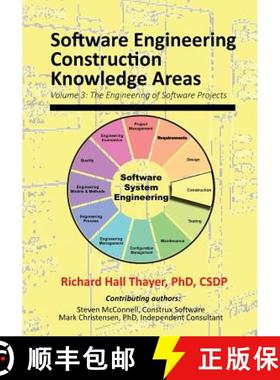 【3-4周达】Software Engineering Construction Knowledge Areas: Volume 3: The Engneering of Software Pr... [9781943757039]