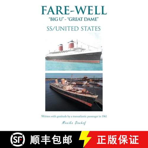 【3-4周达】Fare-Well Big U - Great Dame: Ss/United States [9781489753595]