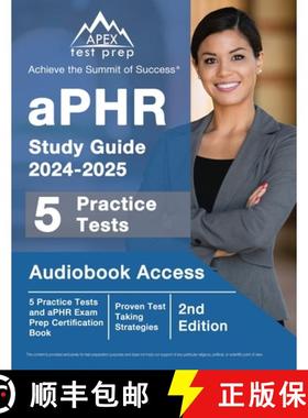 【3-4周达】aPHR Study Guide 2024-2025: 5 Practice Tests and aPHR Exam Prep Certification Book [2nd Ed... [9781637752456]
