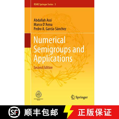 【3-4周达】精装 Numerical Semigroups and Applications (2nd ed. 2020) (Second Edition 2020) [9783030549428]