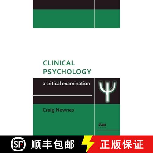【3-4周达】Clinical Psychology: A Critical Examination [9781906254599]