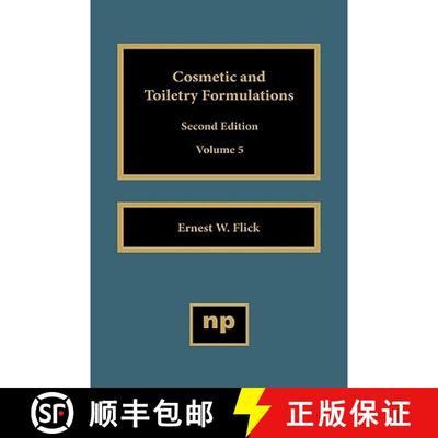 【3-4周达】Cosmetic and Toiletry Formulations, Vol. 5 [9780815513957]