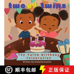 The About Birthday Twins Two Sibling Book Celebration L... Heartwarming Picture 3周达 9798990369429