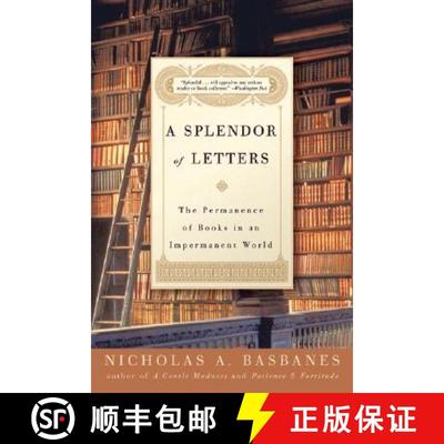 【4周达】A Splendor of Letters: The Permanence of Books in an Impermanent World [9780060580803]