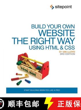 【3-4周达】Build Your Own Website the Right Way Using HTML & CSS: Start Building Websites Like a Pro! [9780987090850]