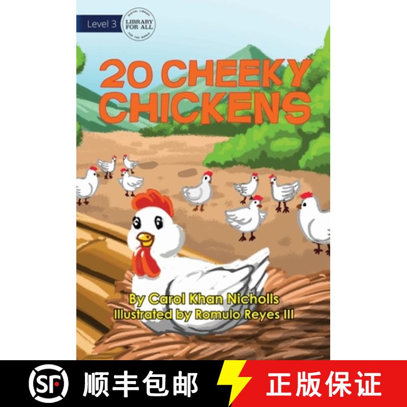 【3-4周达】20 Cheeky Chickens [9781922550361]