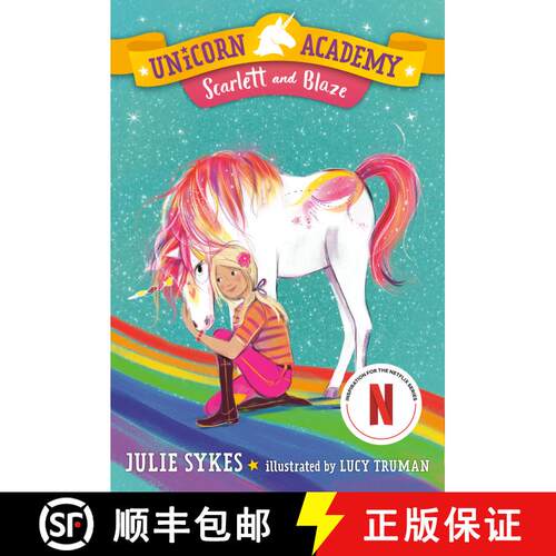 【3-4周达】Unicorn Academy #2: Scarlett and Blaze [9781984850850]