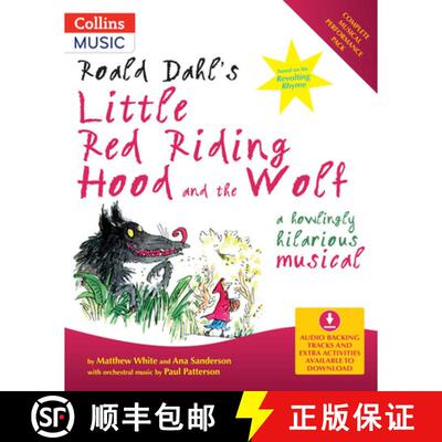 【3-4周达】Roald Dahl's Little Red Riding Hood and the Wolf (BOOK + DOWNLOAD): A Howling Hilarious Mu... [9780713669589]