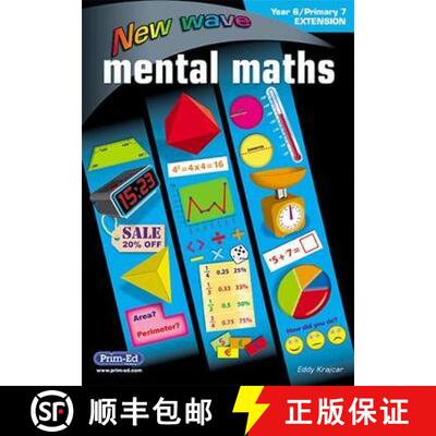 【3-4周达】New Wave Mental Maths Year 6/Primary 7 Extension [9781846544996]