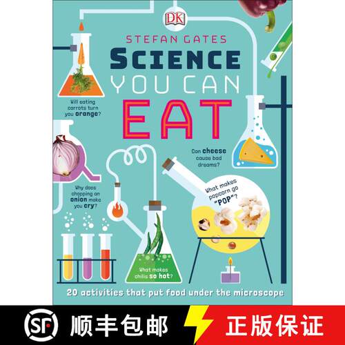【3-4周达】精装 Science You Can Eat: 20 Activities that Put Food Under the Microscope [9781465468437]