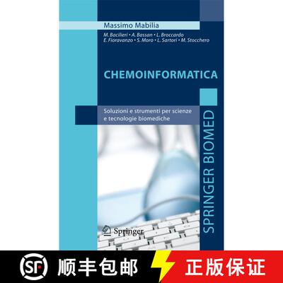 【3-4周达】Chemoinformatica : Soluzioni e strumenti per scienze e tecnologie biomediche [9788847024083]