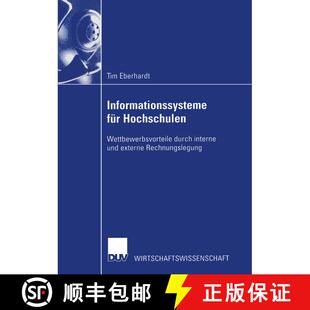 【3-4周达】Informationssysteme für Hochschulen : Wettbewerbsvorteile durch interne und externe Rechn... [9783824406753]