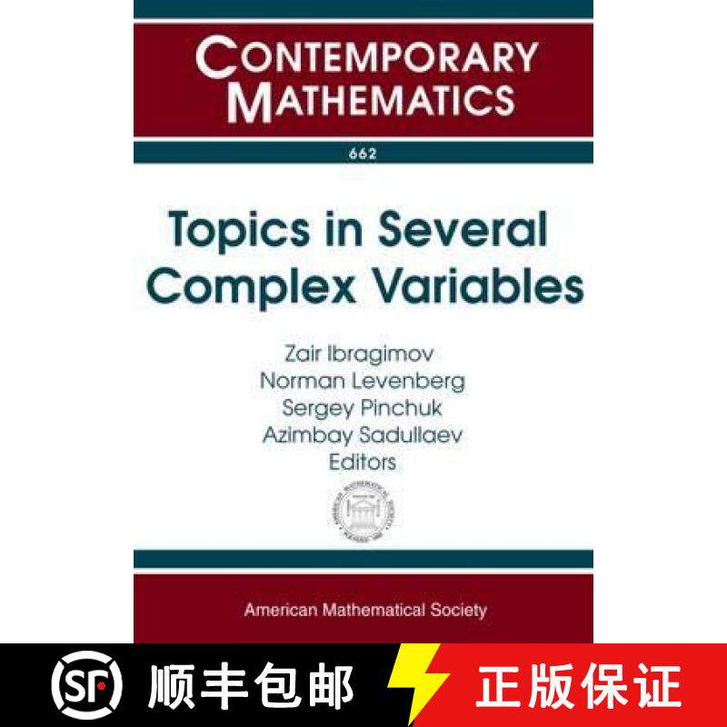 【3-4周达】Topics in Several Complex Variables [9781470419271]
