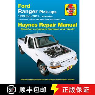 Haynes B2500 B2300 4周达 Thr... B3000 1993 Ford Ranger Repair Manual B4000 Mazda 9781620920497