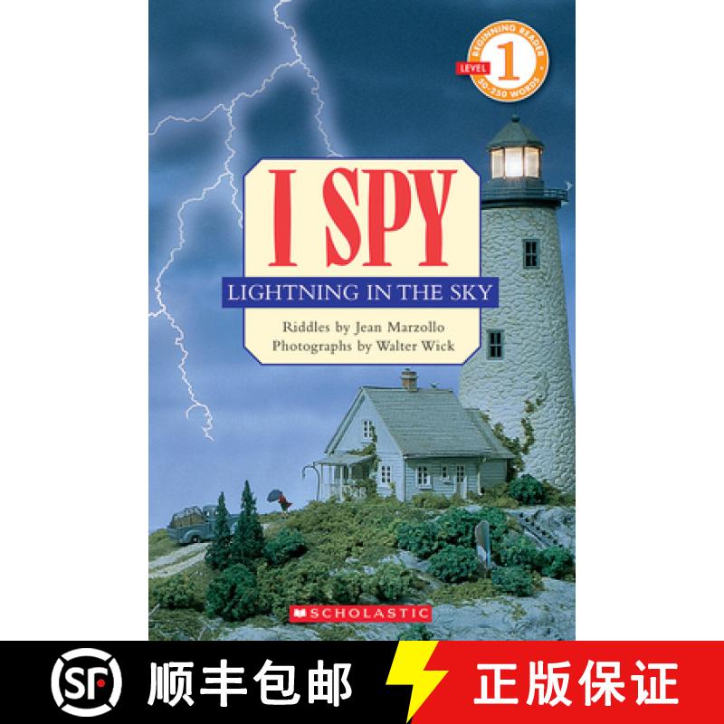 【3-4周达】I Spy Lightning in the Sky (Scholastic Reader, Level 1): I Spy Lightning In The Sky [9780439680523]