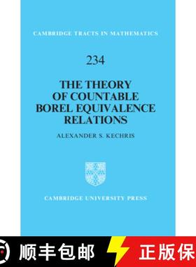 【3-4周达】The Theory of Countable Borel Equivalence Relations [9781009562294]