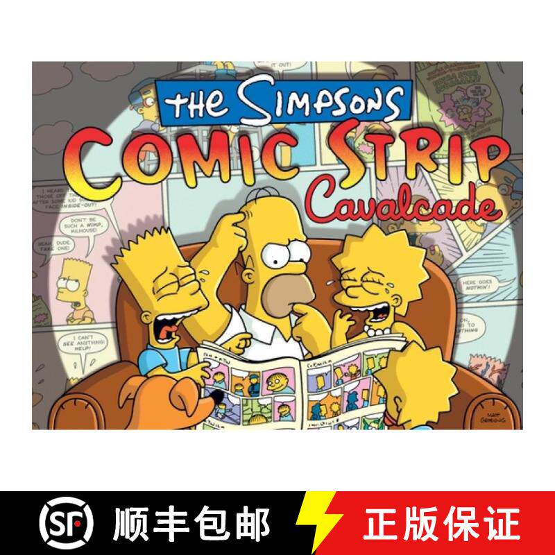 预订 精装 The Simpsons Comic Strip Cavalcade: The First Collection of Simpsons Sunday Funnies [9781419794162]