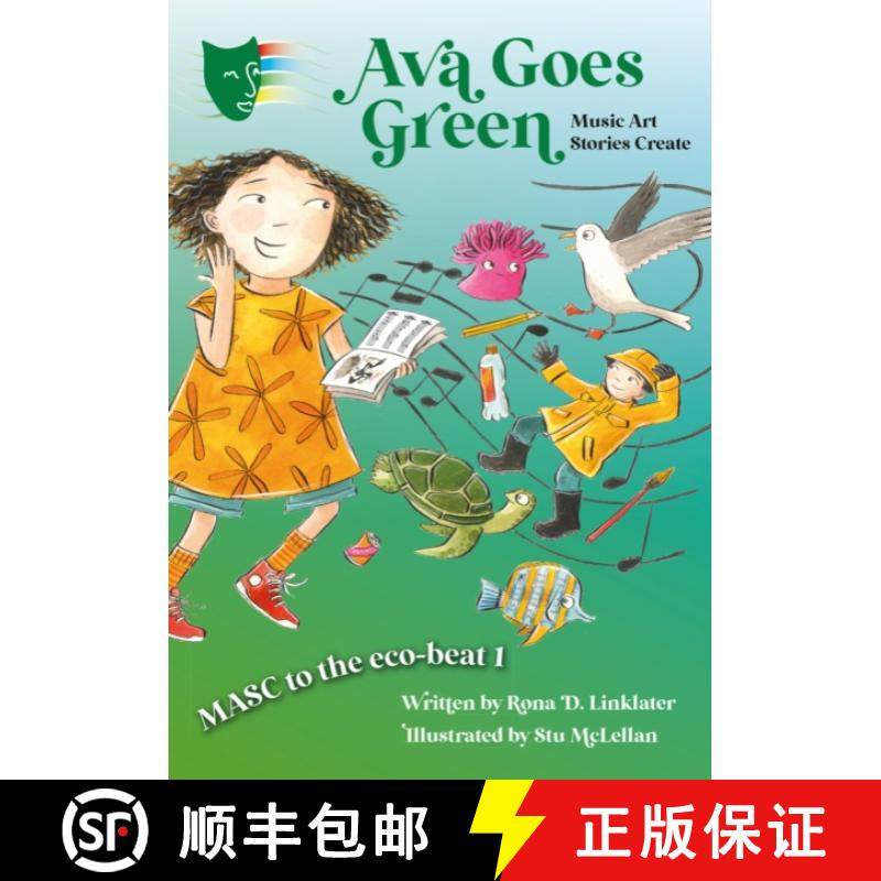 【3-4周达】Ava Goes Green: MASC to the Eco-Beat 1 (Music - Art - Stories - Create) [9781805141617]