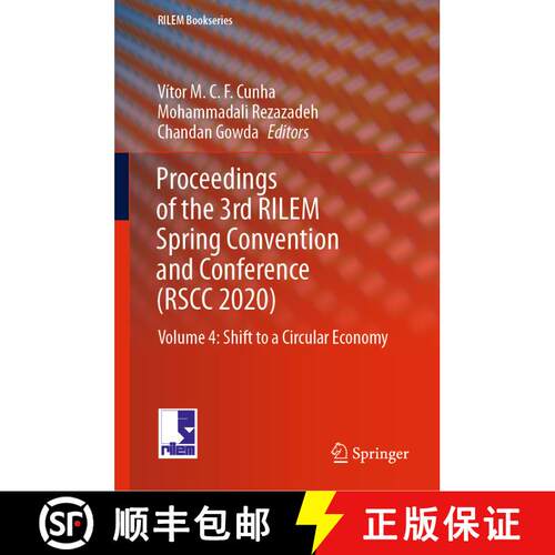 【3-4周达】精装 Proceedings of the 3rd RILEM Spring Convention and Conference (RSCC 2020) : Volume 4:... [9783030765422]