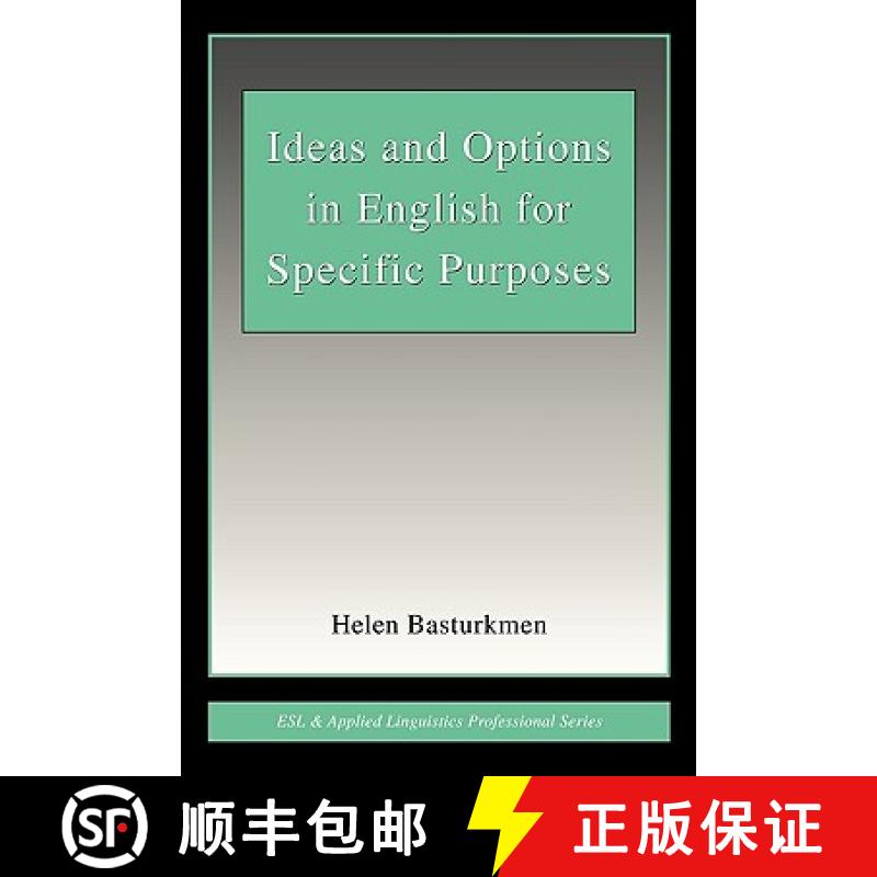 【3-4周达】Ideas and Options in English for Specific Purposes [9780805844184]