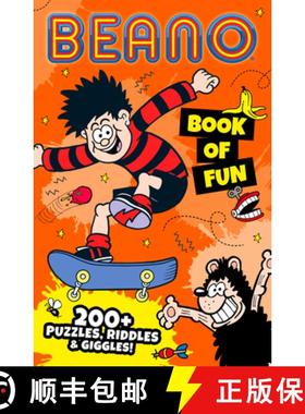 【3-4周达】Beano Book of Fun: 200+ Puzzles, Riddles & Giggles! [9780008512293]