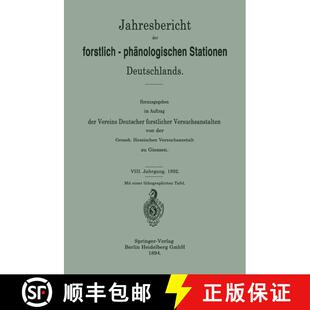 【3-4周达】Jahresbericht der forstlich-Phänologischen Stationen Deutschlands [9783662335369]