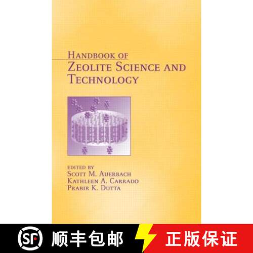 【3-4周达】精装 Handbook of Zeolite Science and Technology [9780824740207]
