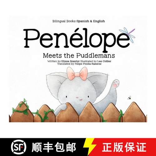 【3-4周达】Penelope Meets the Puddlemans - Bilingual Books - Spanish & English [9780645748246]