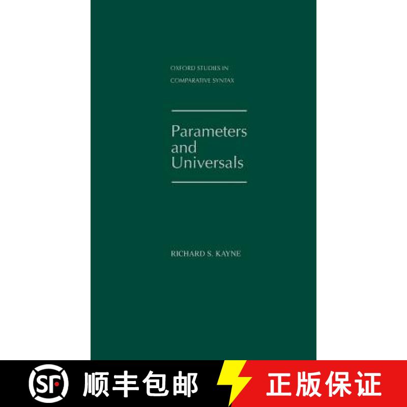 【2-3周达】Parameters and Universals [9780195102352]