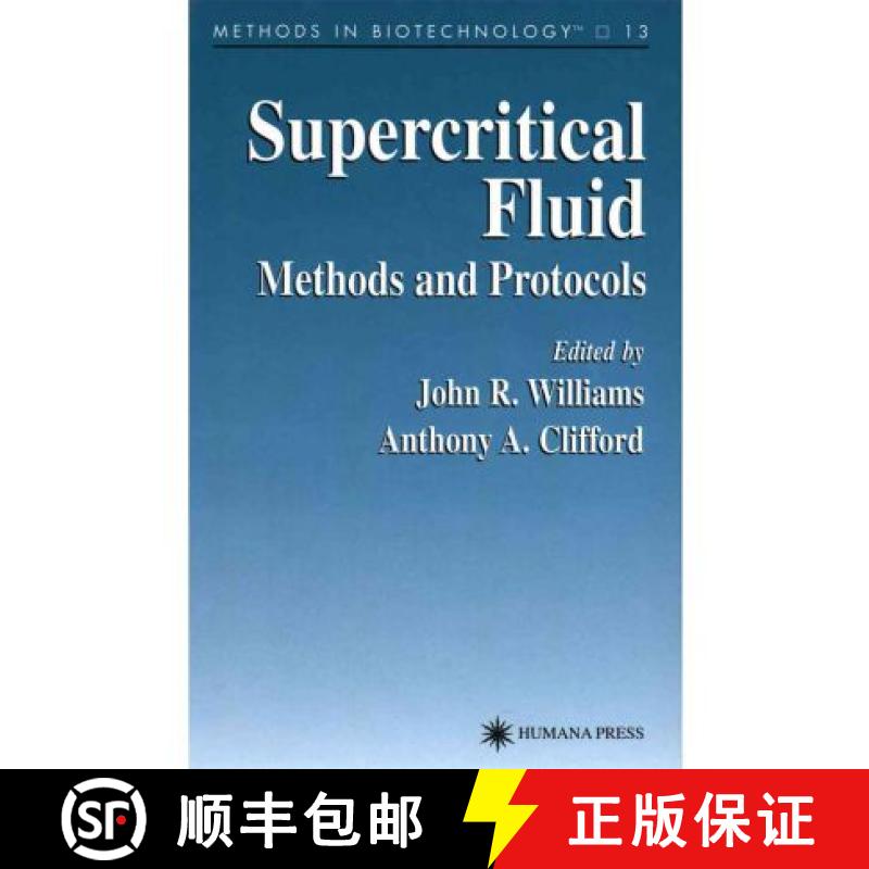 【3-4周达】Supercritical Fluid Methods and Protocols [9781617370793]