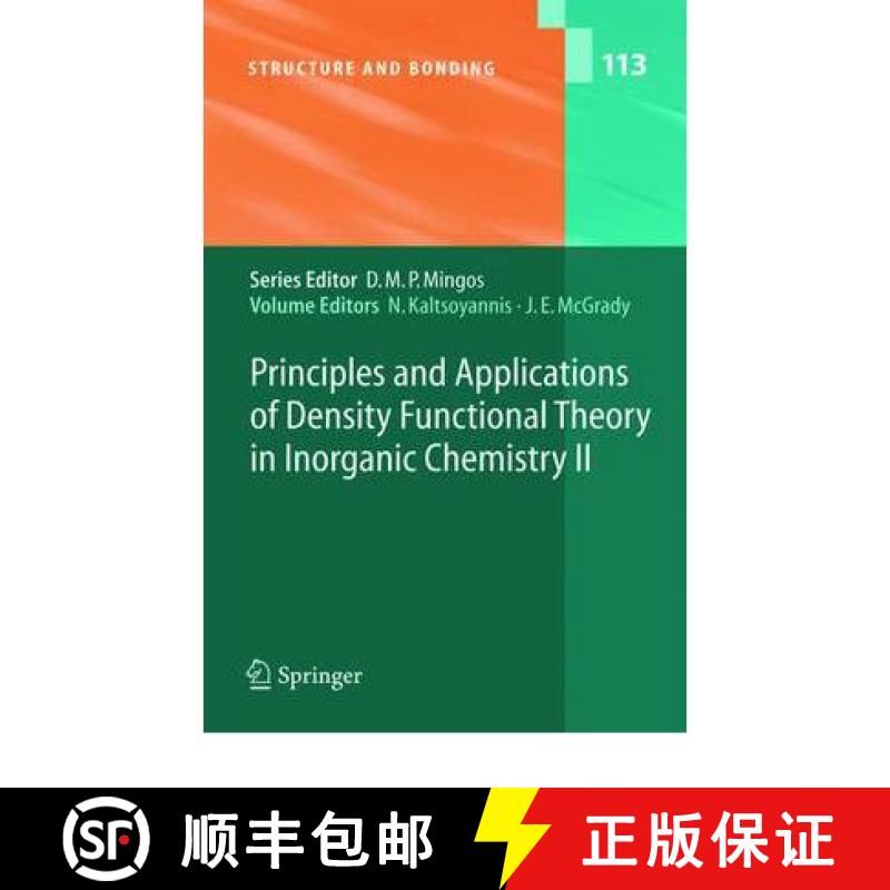 【3-4周达】Principles and Applications of Density Functional Theory in Inorganic Chemistry II [9783642060076]