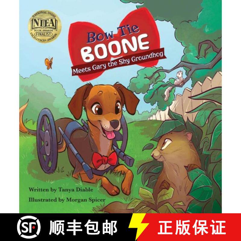 【3-4周达】精装 Bow Tie Boone Meets Gary the Shy Groundhog [9781960596611]图片