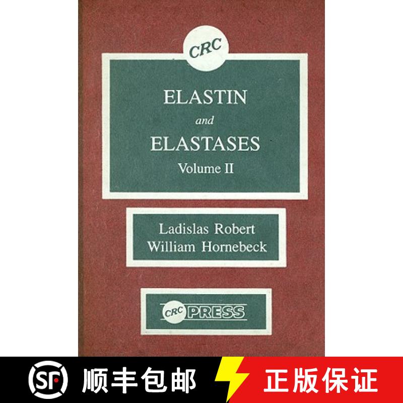 【3-4周达】Elastin and Elastases, Volume II [9780849364297]