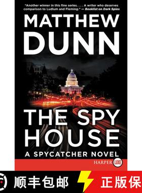【3-4周达】Spy House Large Print: A Spycatcher Novel [9780062416735]