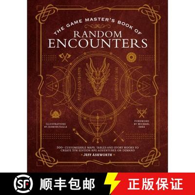 【3-4周达】The Game Master's Book of Random Encounters: 500+ Customizable Maps, Tables and Story Hook... [9781948174374]