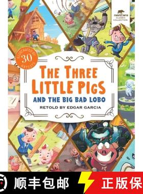 【3-4周达】The Three Little Pigs and the Big Bad Lobo [9781961166066]