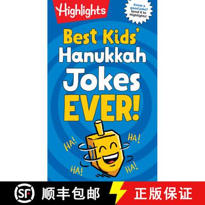 【3-4周达】Best Kids' Hanukkah Jokes Ever!: Over 500 Hilarious Jokes for Hanukkah and Jewish Holidays... [9781644728437]