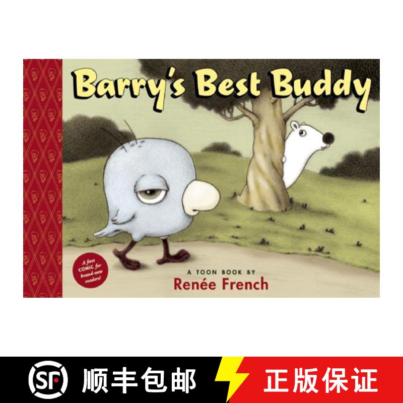 【3-4周达】Barry's Best Buddy: Toon Books Level 1 [9781935179214]