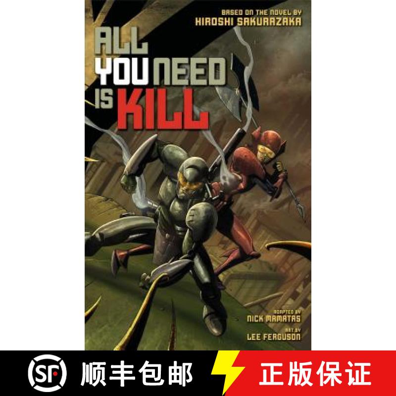 【3-4周达】All You Need is Kill - Graphic Novel [9781421560816]