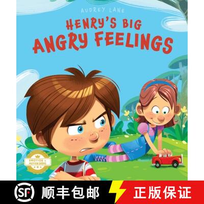 【3-4周达】Henry's Big Angry Feelings: Social Emotional Book To Help Kids With Anger Management, Self... [9798990851603]