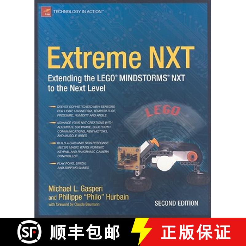 【3-4周达】Extreme NXT: Extending the LEGO MINDSTORMS NXT to the Next Level, Second Edition [9781430224532]