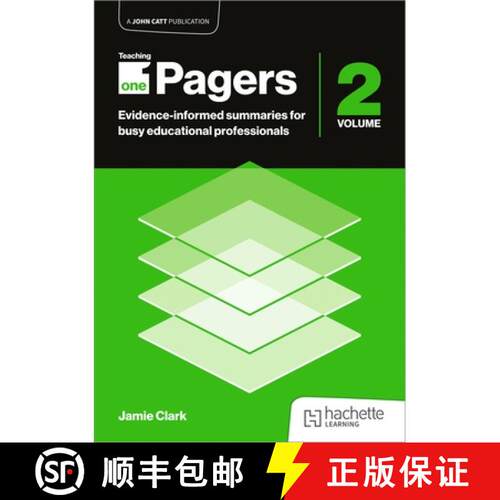 【3-4周达】Teaching One-Pagers 2: Evidence-Informed Summaries for Busy Educational Professionals [9781036014056]