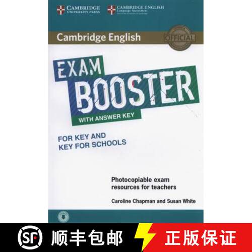 精装 剑桥KET考试 教师书带答案带音频 Cambridge English Exam Booster for Key and Key for Schools with A... [9781316648452]
