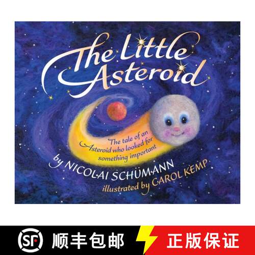 【3-4周达】精装 The Little Asteroid: The tale of an Asteroid who looked for something important [9781838316822]