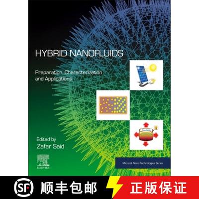 【4周达】Hybrid Nanofluids: Preparation, Characterization and Applications [9780323858366]