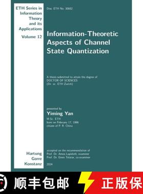 预订 Information-Theoretic Aspects of Channel State Quantization [9783866288331]