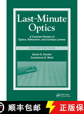【3-4周达】Last-Minute Optics: A Concise Review of Optics, Refraction, and Contact Lenses [9781556429279]