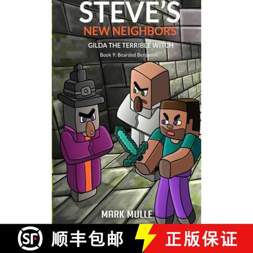【3-4周达】Steve's New Neighbors - Gilda the Terrible Witch  Book 9: Bearded Benjamin [9798869287755]