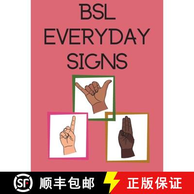 【3-4周达】BSL Everyday Signs.Educational book, contains everyday signs. [9784591508541]