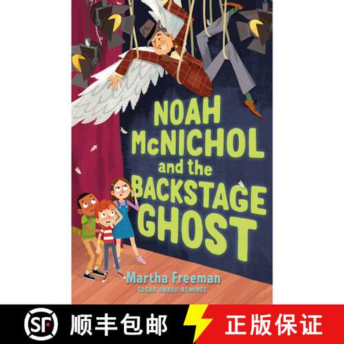 【3-4周达】精装 Noah McNichol and the Backstage Ghost [9781534462908]
